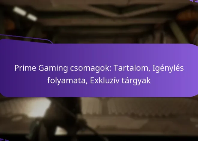 Prime Gaming csomagok: Tartalom, Igénylés folyamata, Exkluzív tárgyak