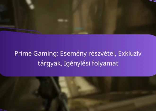 Prime Gaming: Esemény részvétel, Exkluzív tárgyak, Igénylési folyamat