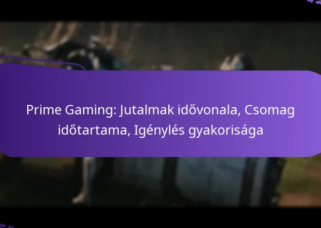 Prime Gaming: Jutalmak idővonala, Csomag időtartama, Igénylés gyakorisága