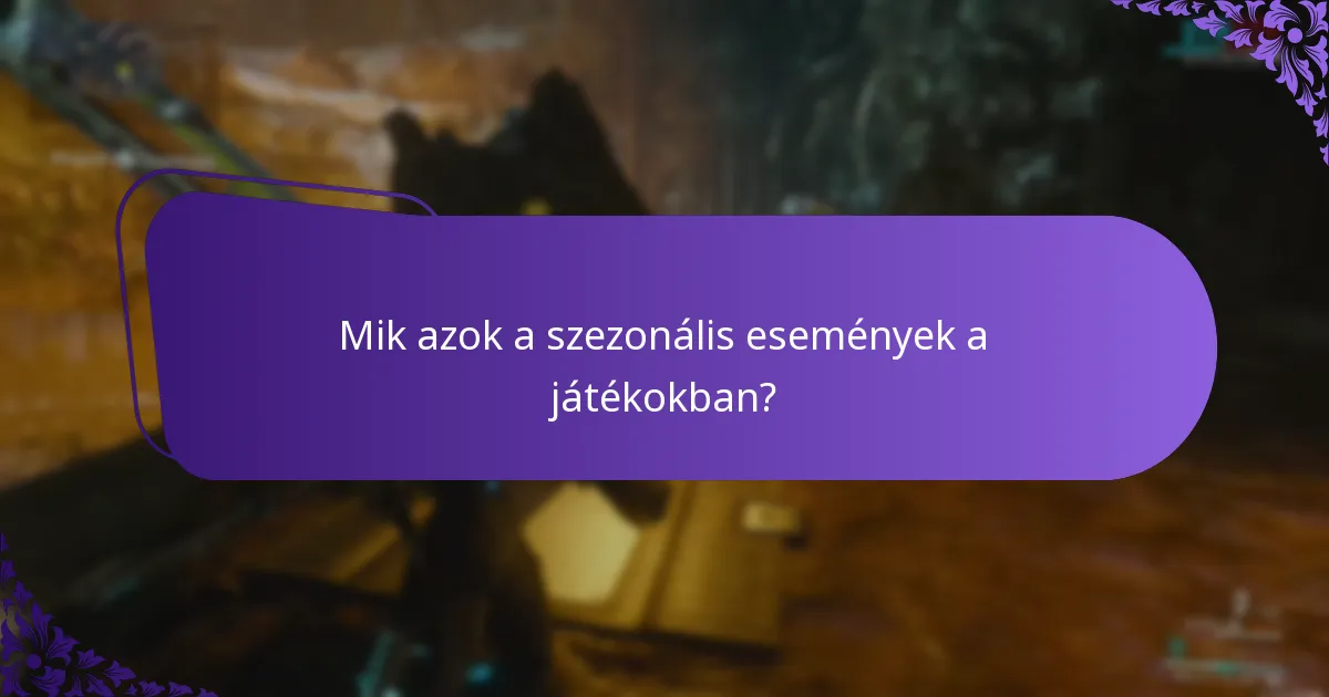 Mik a szezonális események részvételének előnyei?